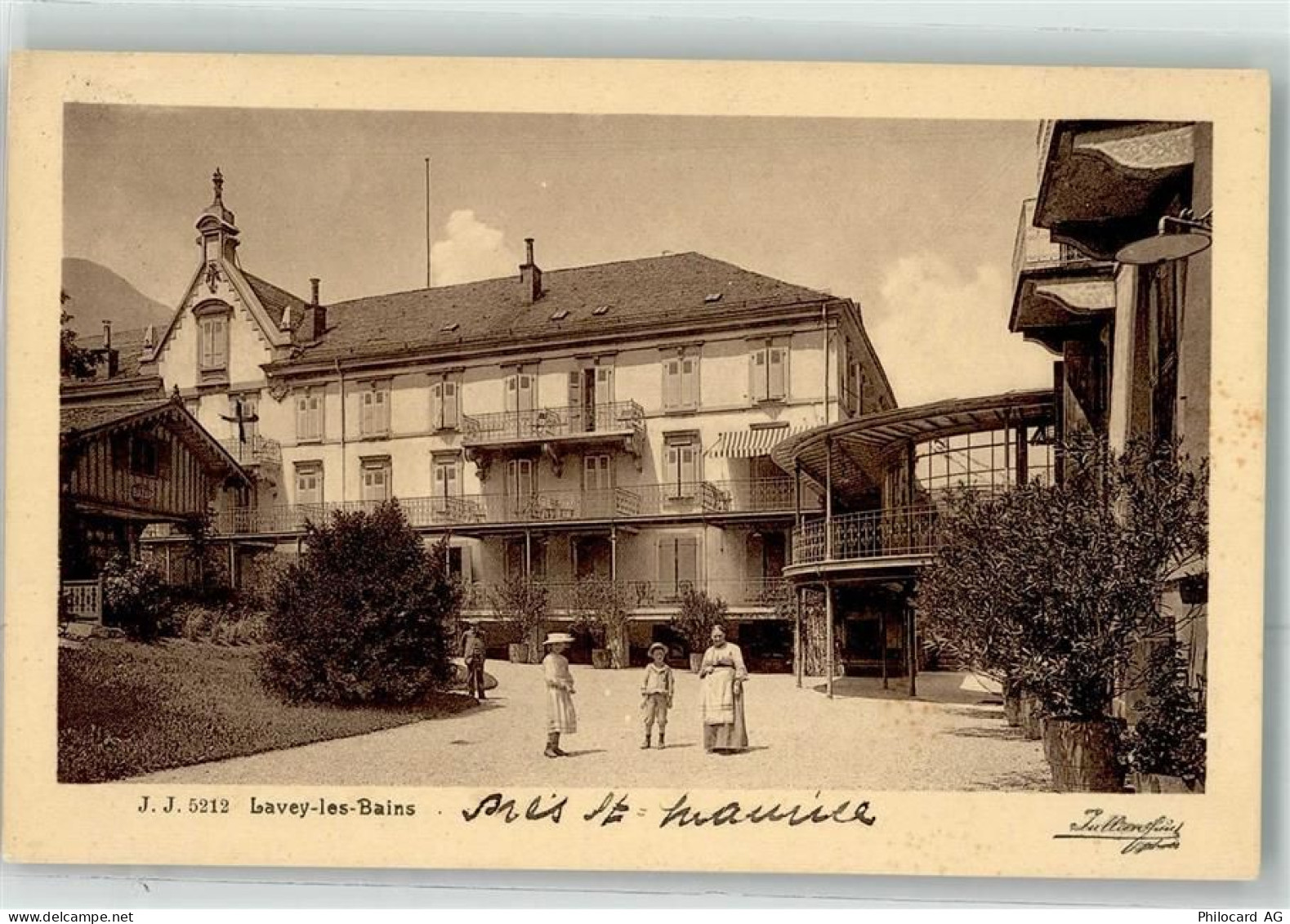 1892 Lavey-les-Bains Lithographie St. Maurice - 10645074