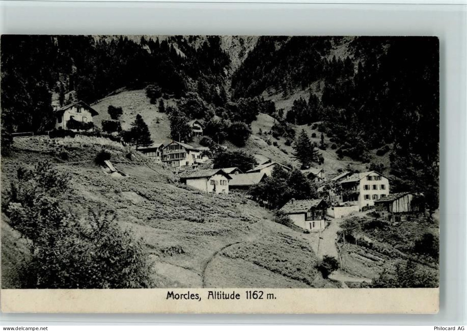 1892 Morcles 1906 - Altitude 1162 m, gute Erhaltung AK - 13070889