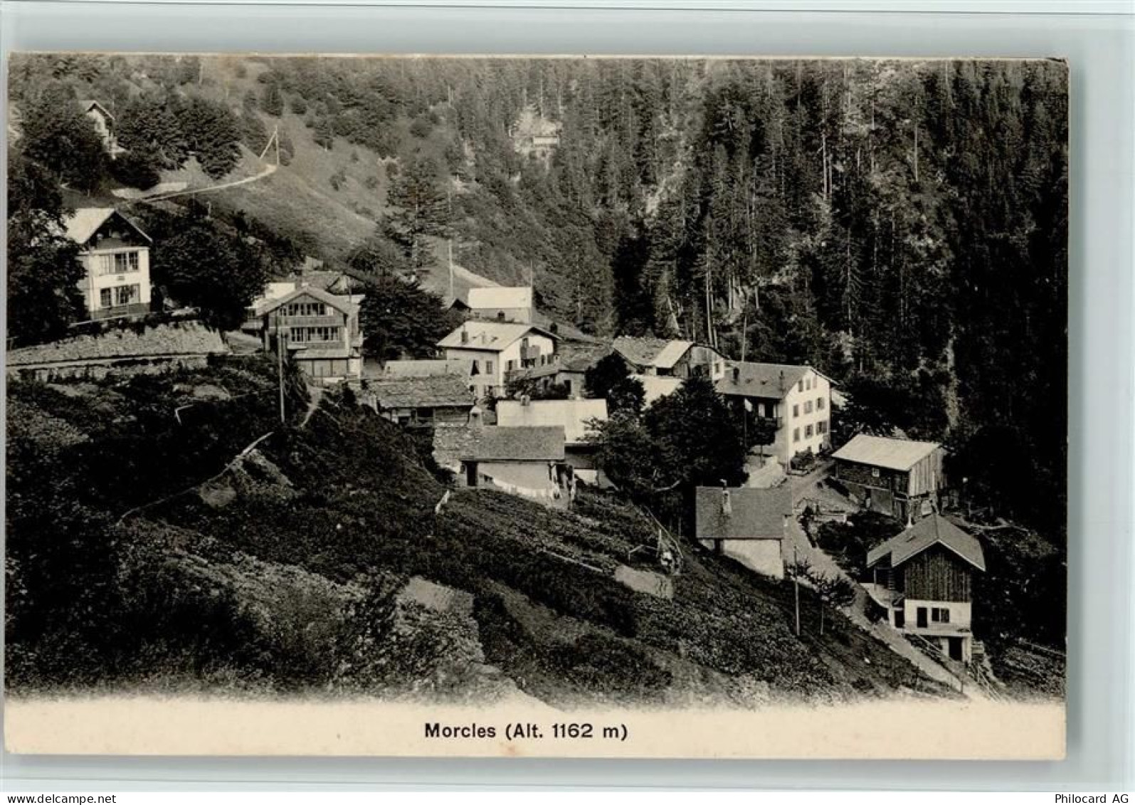 1892 Morcles 1911 - Teilansicht, gute Erhaltung AK - 13070972