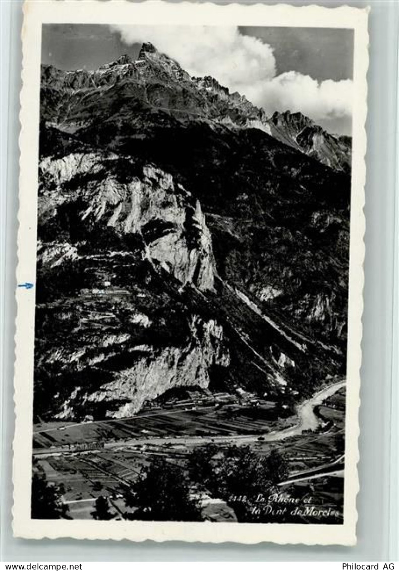 1892 Morcles - La Rhone et Port de Morcles - 10160180