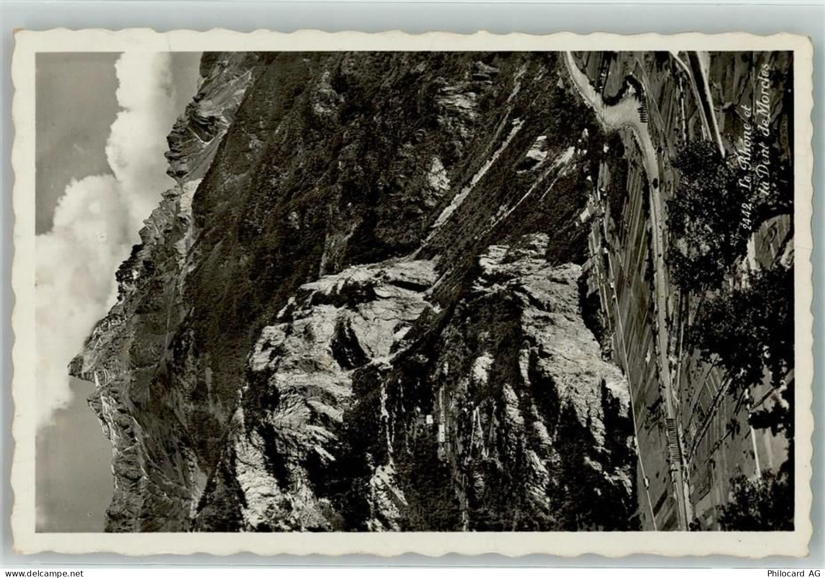 1892 Morcles - Le Rhone - 39405244