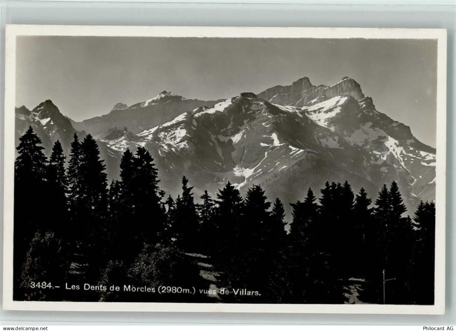 1892 Morcles - Les Dents de Morcles vues de Villars - 11088837