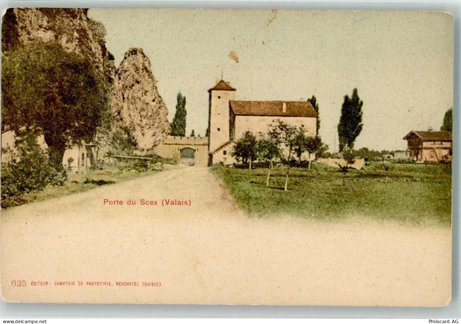1896 Vouvry - Eingang Porte-du-Scex - 39696247
