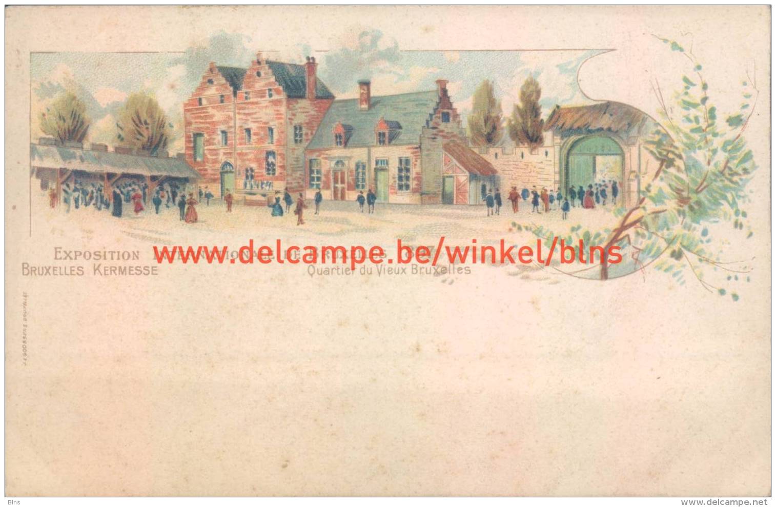 1897 Bruxelles kermesse