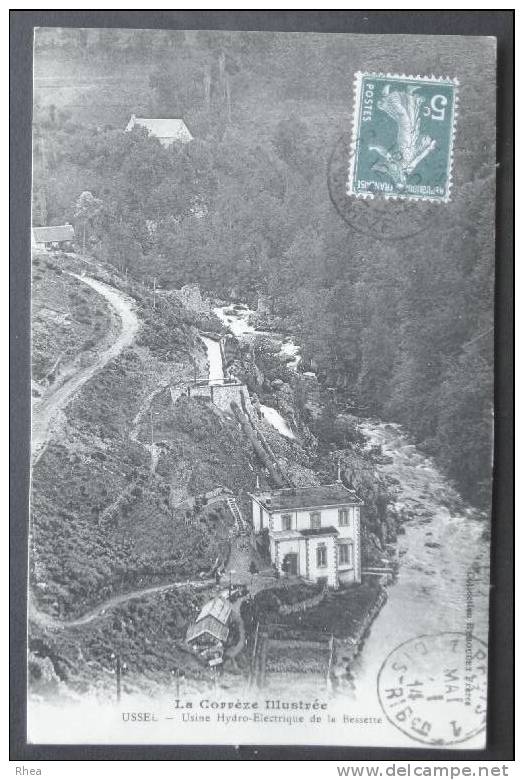 19 Ussel La Corrèze Illustrée USSEL - Usine Hydro-Electrique de la Bessette electricit D19D K19275K C19275C RH001731