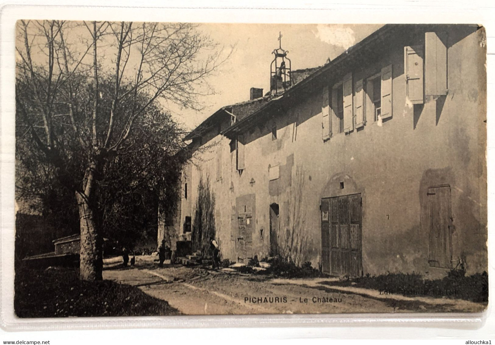 1900 Rare - Pichauris le Château ALLAUCH  B-du-Rhône-Photo Carte Postale Top Cpa-Allauch Banlieue Marseille-13