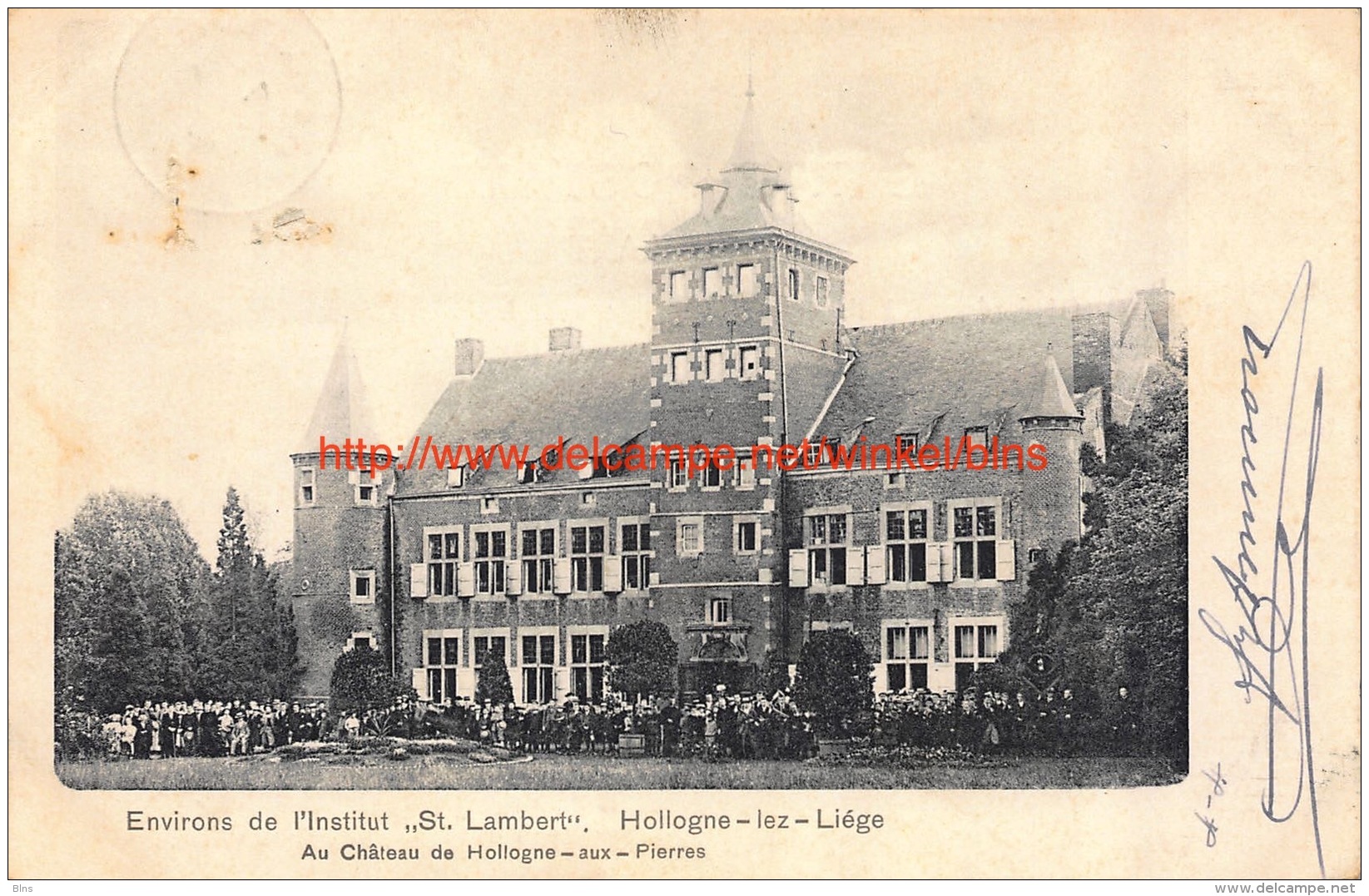 1903 Chateau de Hollogne-aux-Pierre - Liege