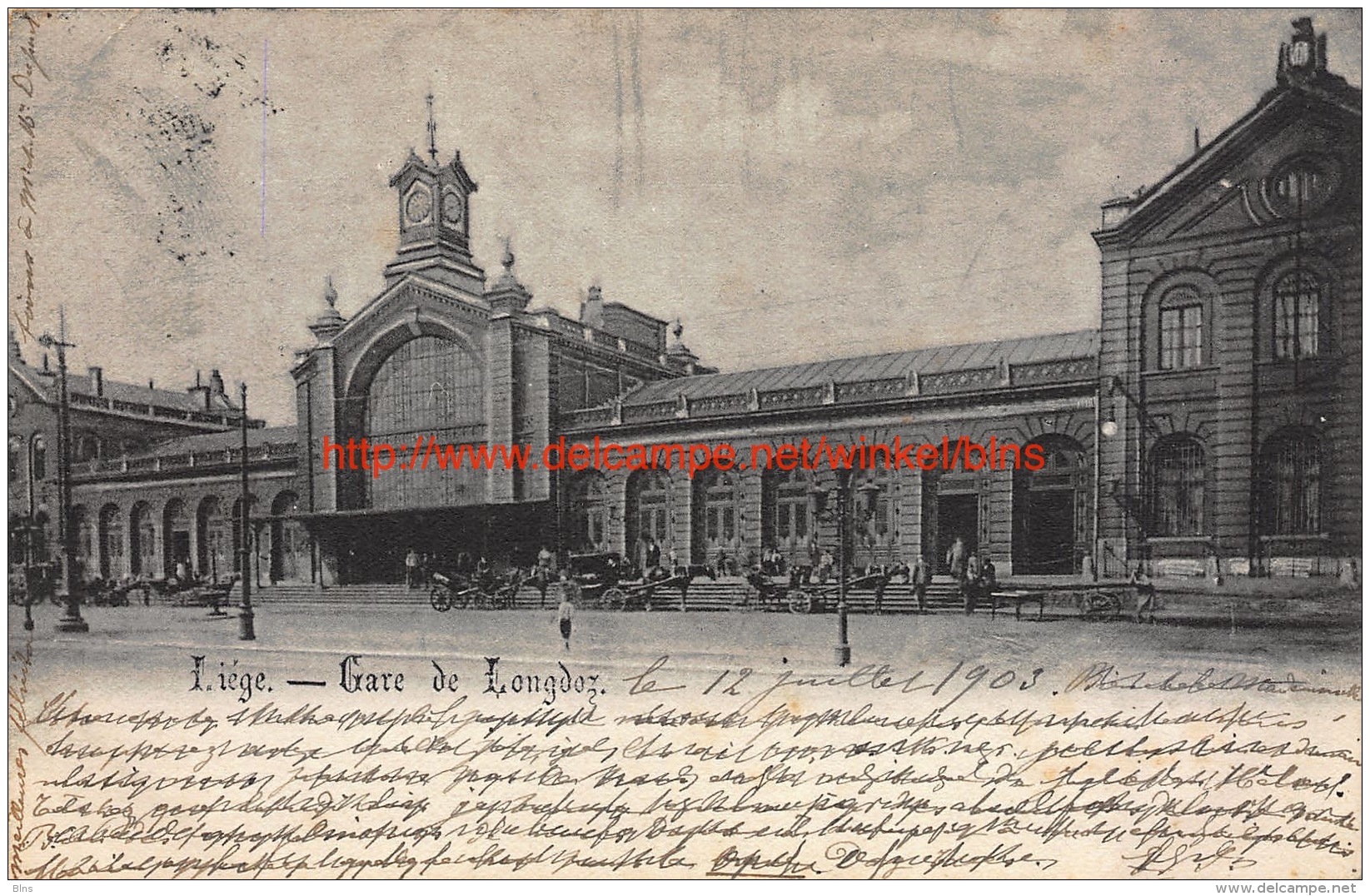 1903 Gare de Longdoz - Liege