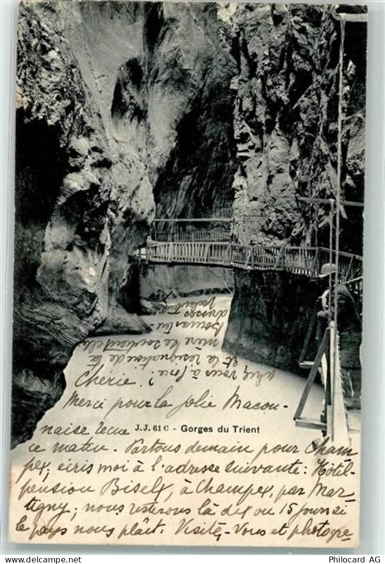 1904 Vernayaz 1903 - Gorges du Trient - 10600554