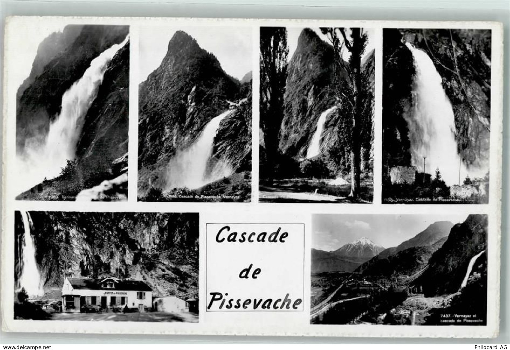 1904 Vernayaz - Cascade de Pissevache Wasserfall - 10587679