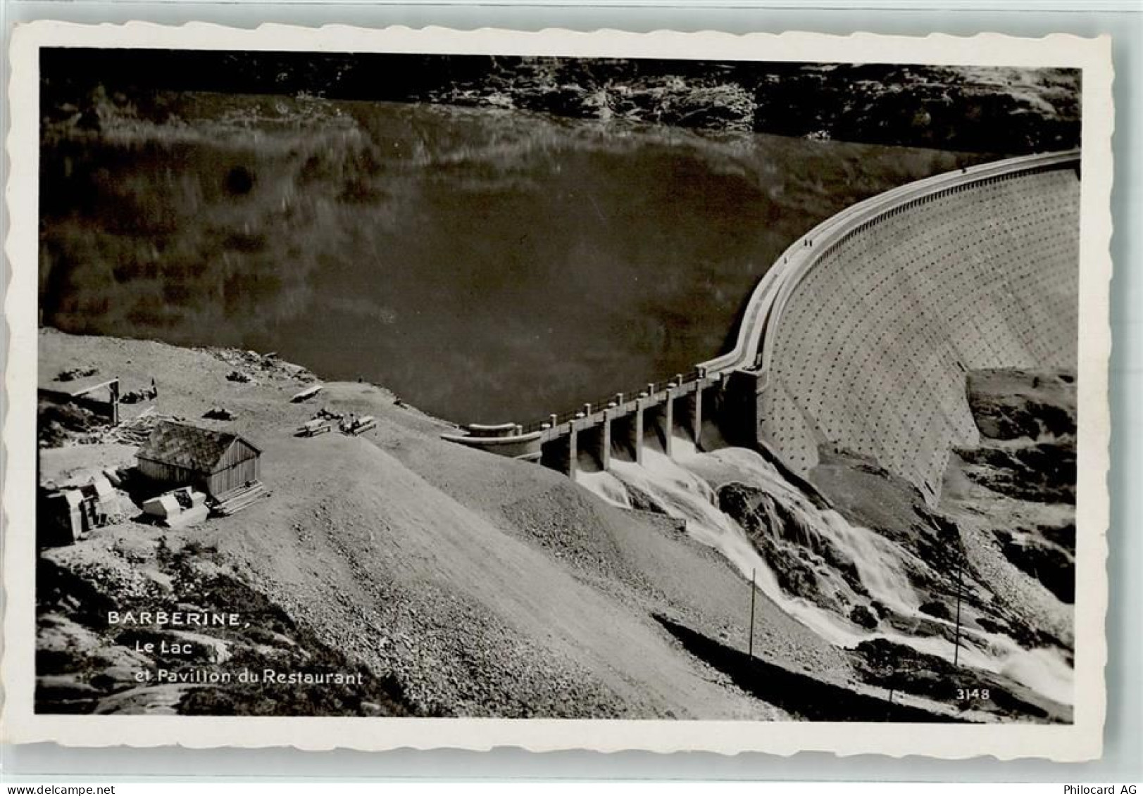 1904 Vernayaz Foto AK Gasthaus Staumauer Barberine - 39698673