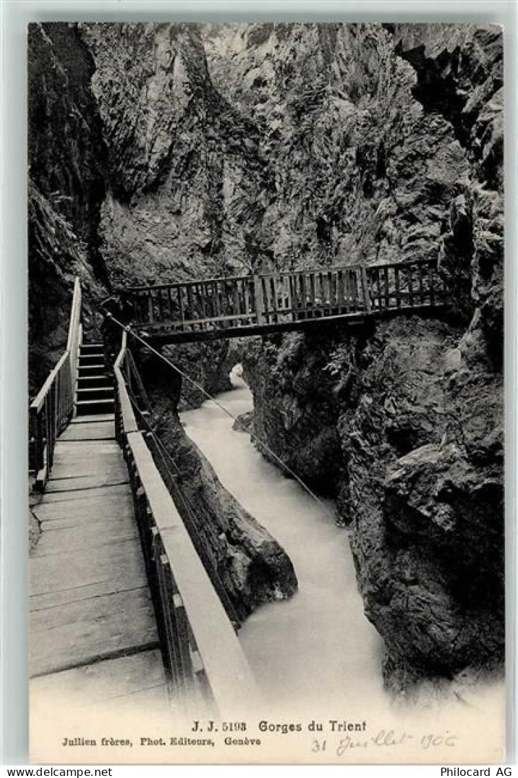 1904 Vernayaz - Gorges du Trient - 10600587