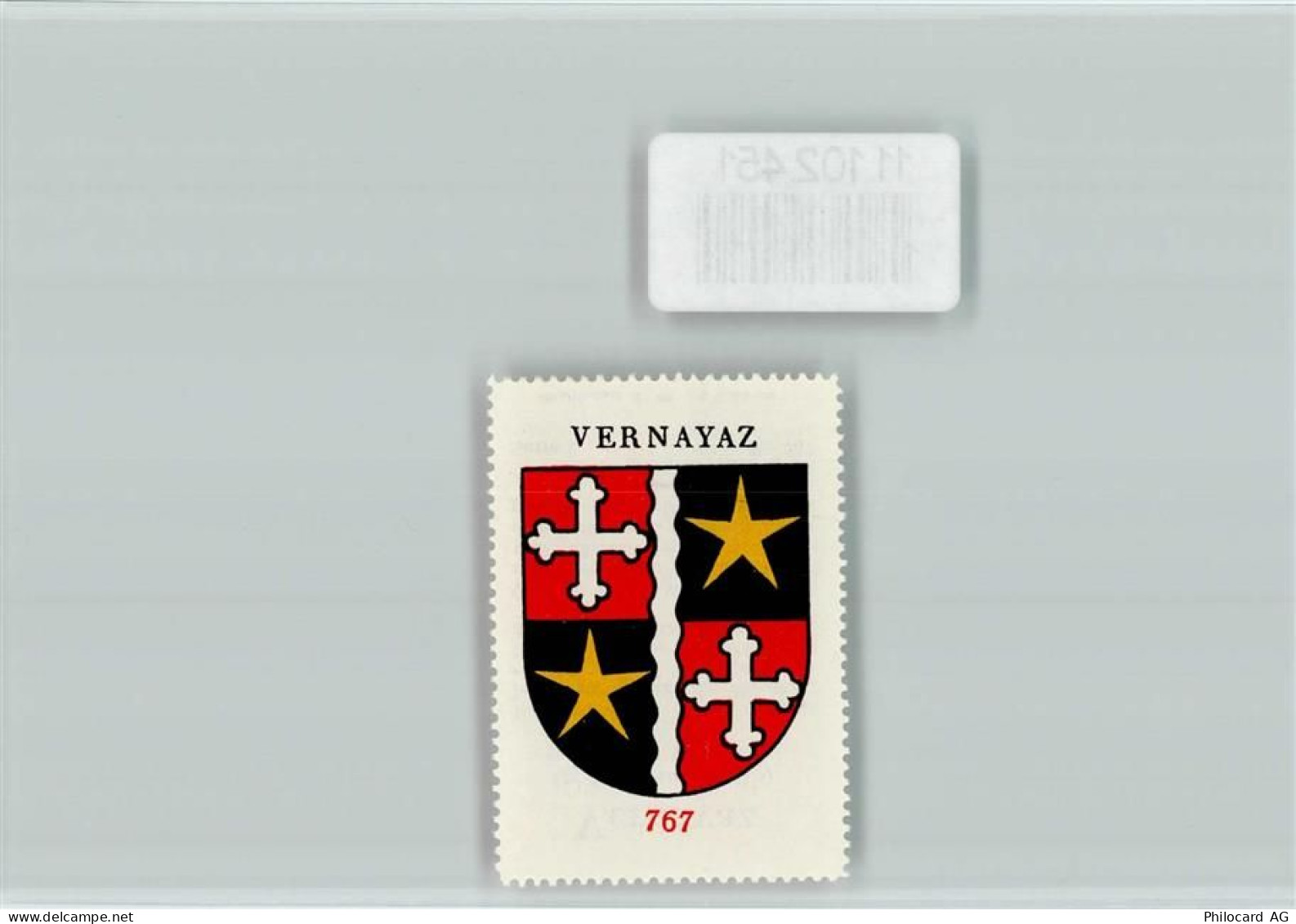 1904 Vernayaz - Vignette Wappen Kaffee Hag ca 1920-1940 - 11102451