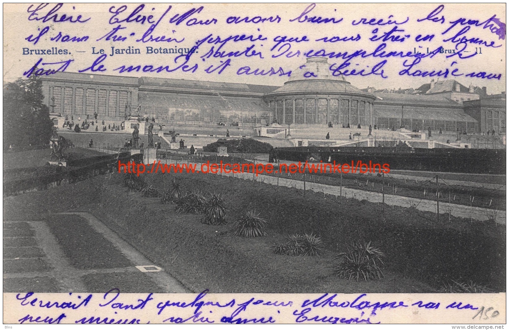 1905 Jardin Botanique - Brussel Bruxelles