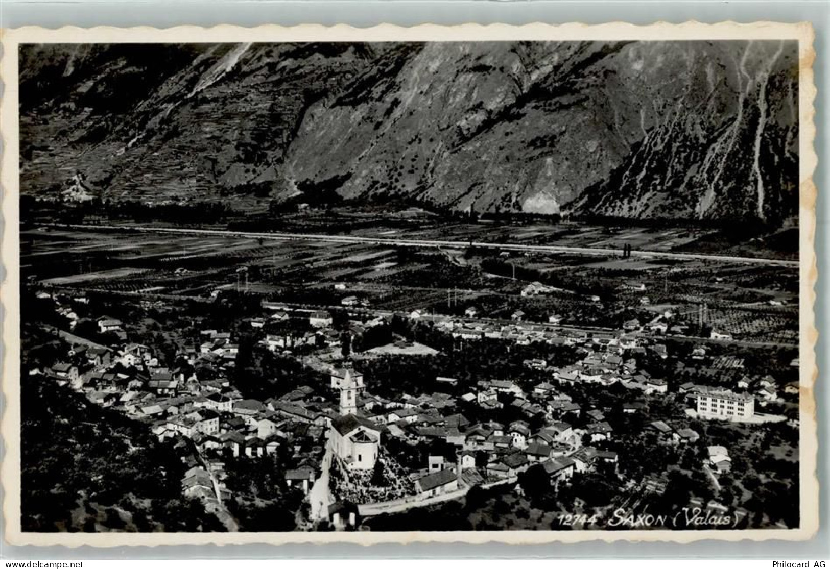 1907 Saxon Tovassière Foto AK Kirche - 10587488
