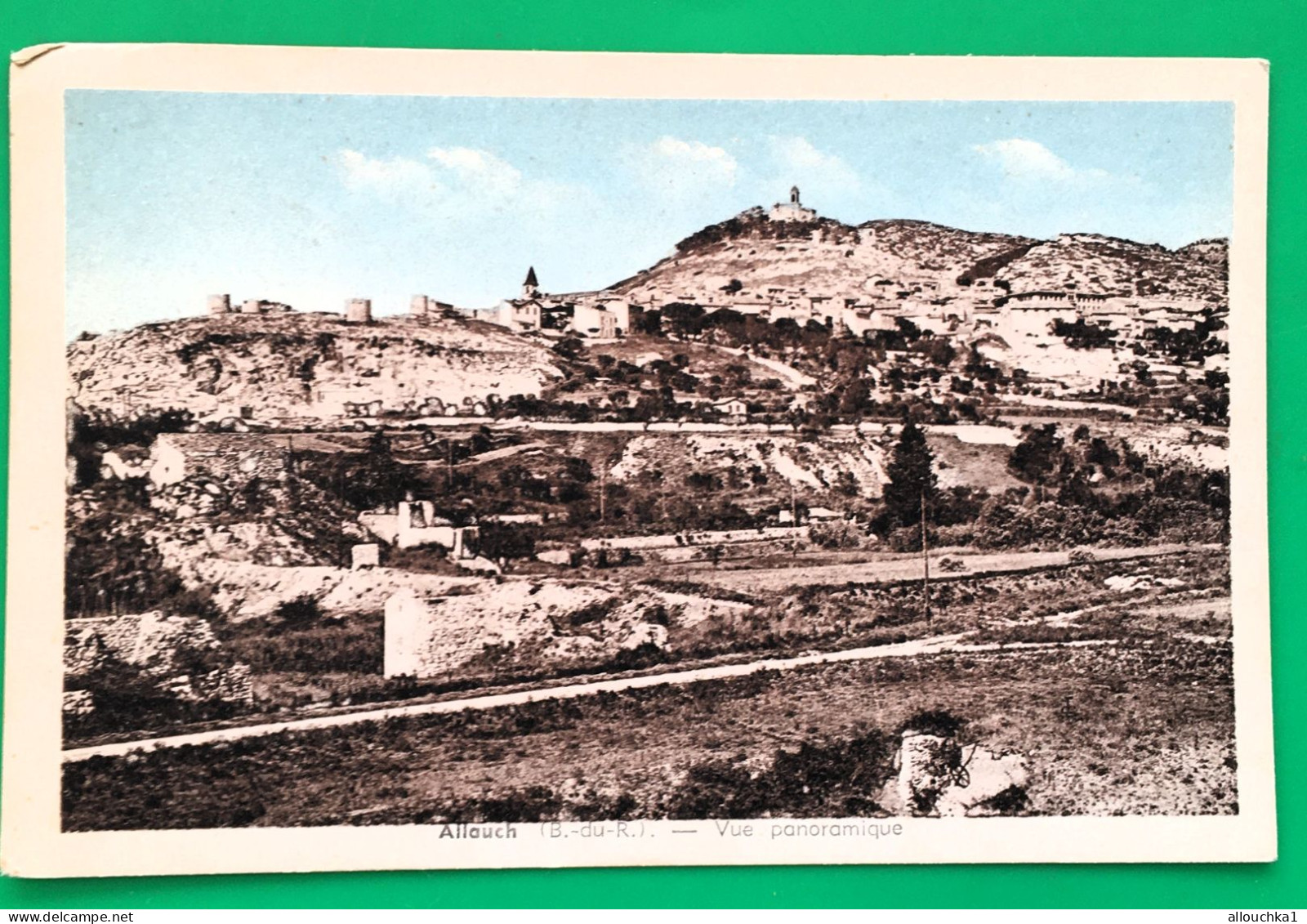 1908-Rare Allauch Vue panoramique[13]Bouches-du-Rhône Carte Postale Ancienne Editions Tardy