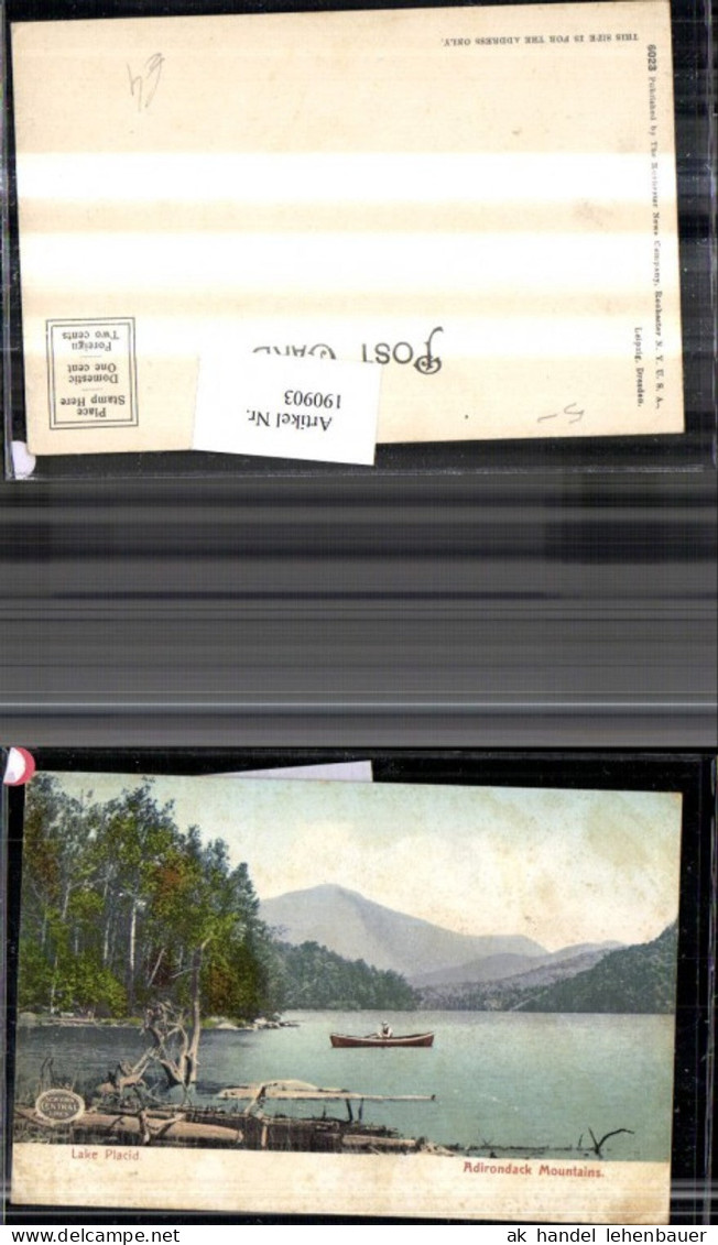 190903,New York Adirondack Mountains Lake Placid Partie