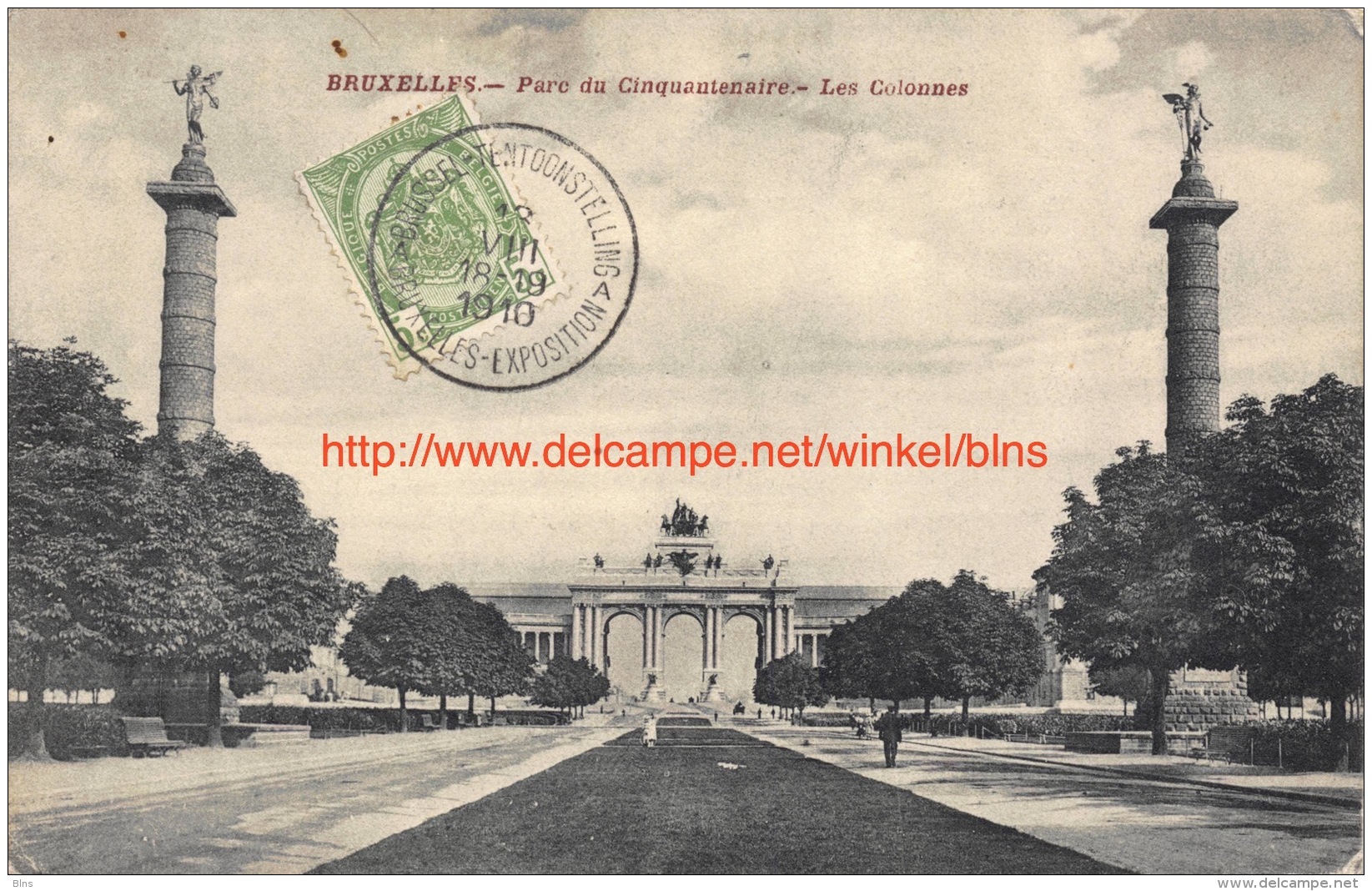 1910 Parc du Cinquantenaire - Brussel Bruxelles