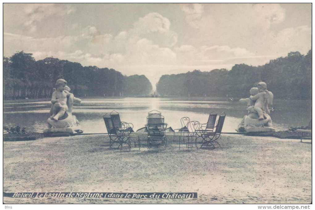 1911 Château Beloeil le bassin