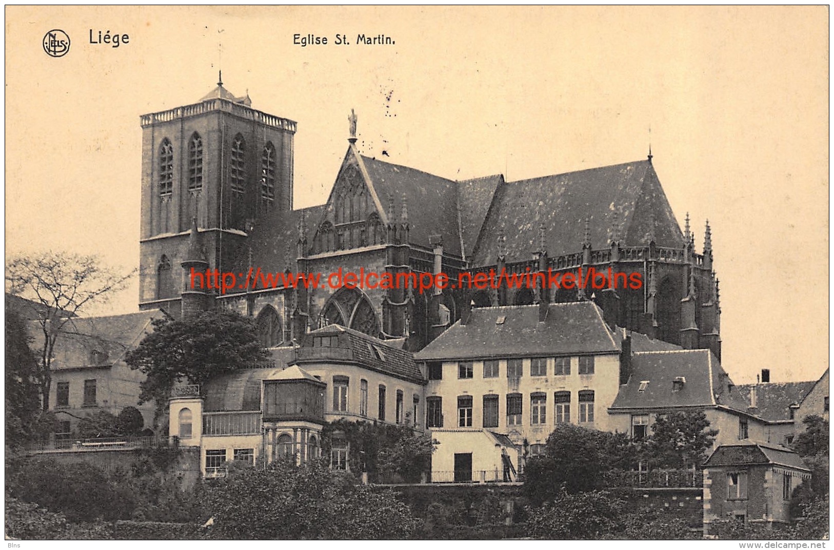 1913 Eglise Saint-Martin - Liege