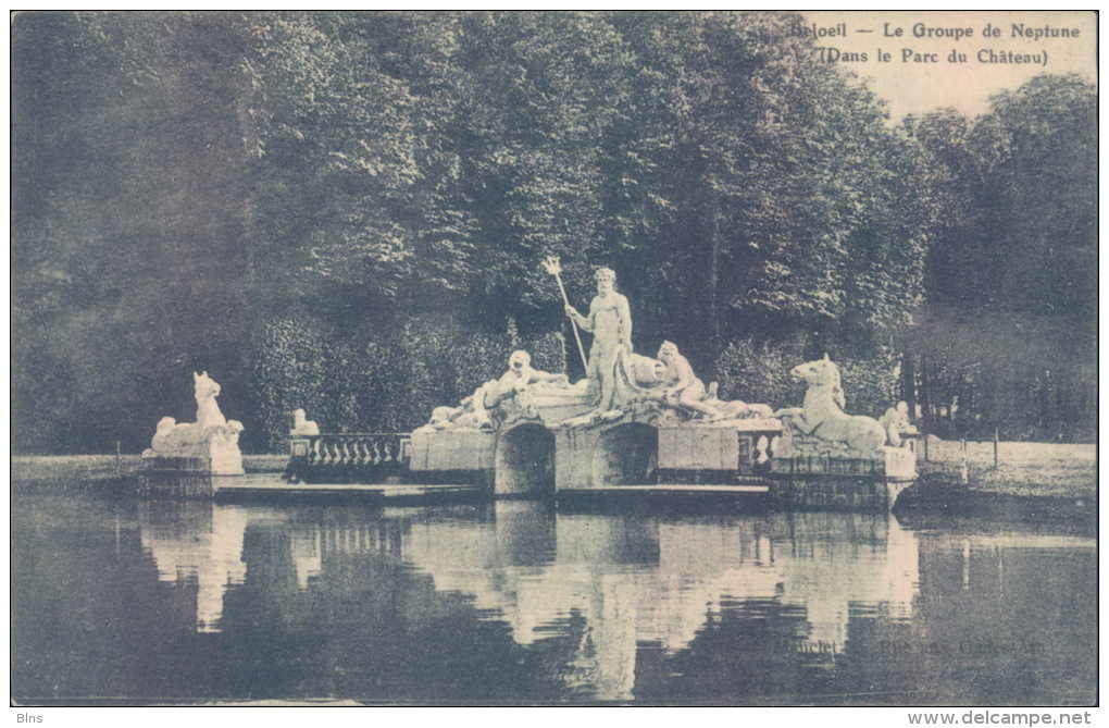 1914 Château Beloeil le groupe de Neptune