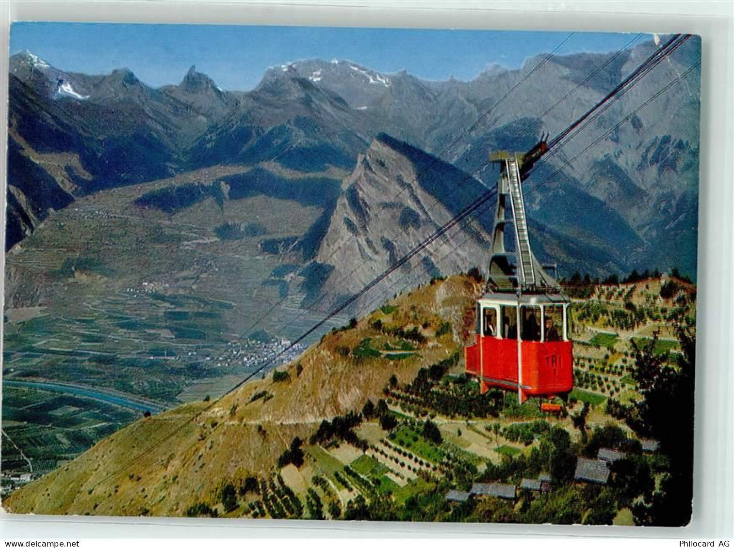 1914 Isérables Gebrauchsspuren Schwebebahn - 10598028