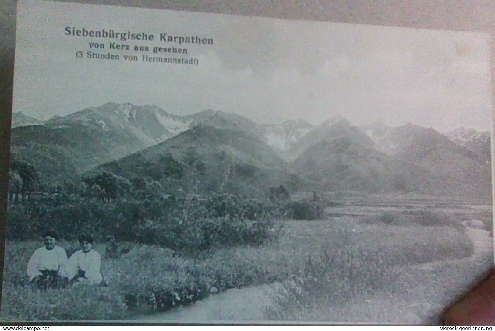 ! 1917 alte Ansichtskarte aus Siebenbürgen, Karparten, Rumänien