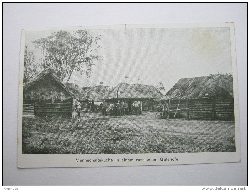 1917, Brest-Litowsk, Feldpostkarte