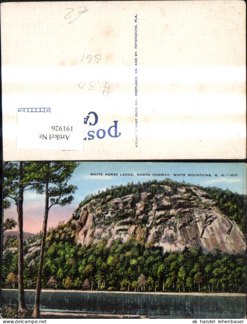 191926,New Hampshire White Mountains Nortch Conway White Horse Ledge Partie