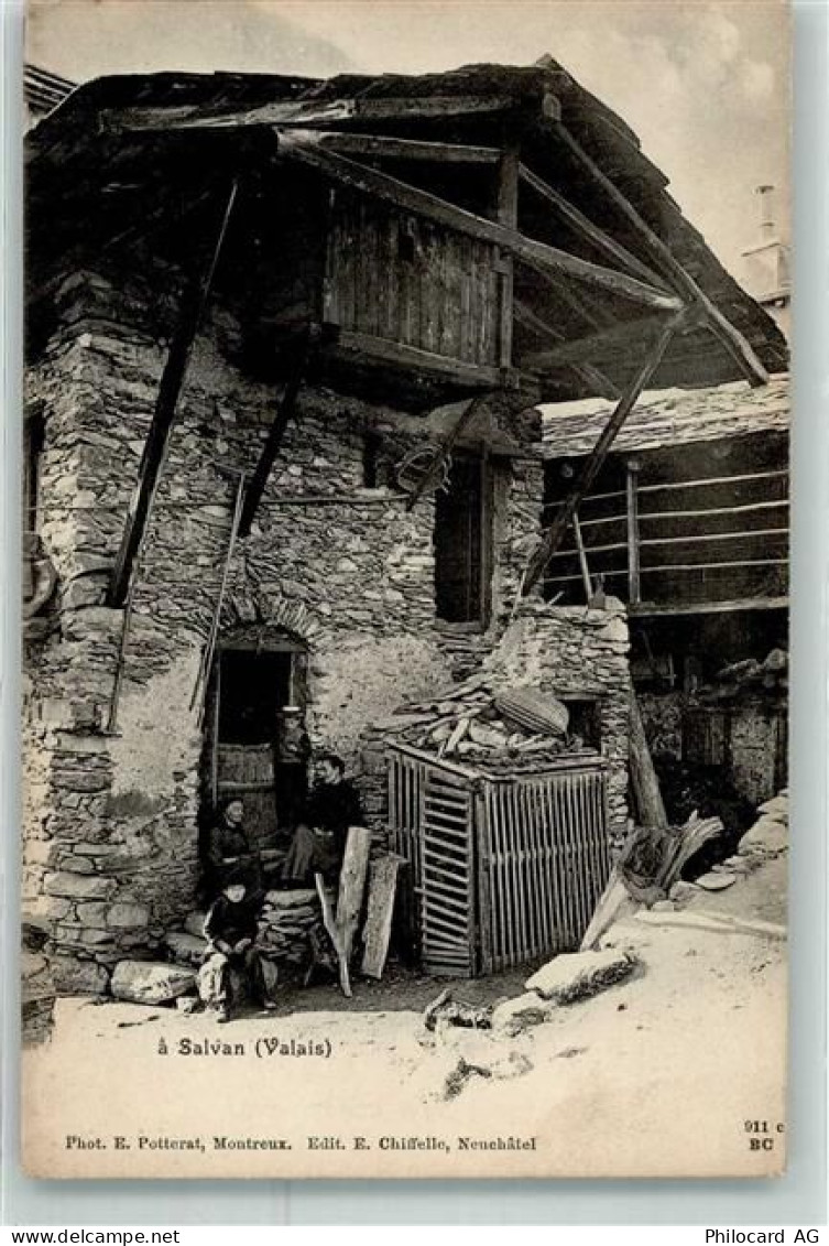 1922 Salvan - Bauernhaus - 10643013