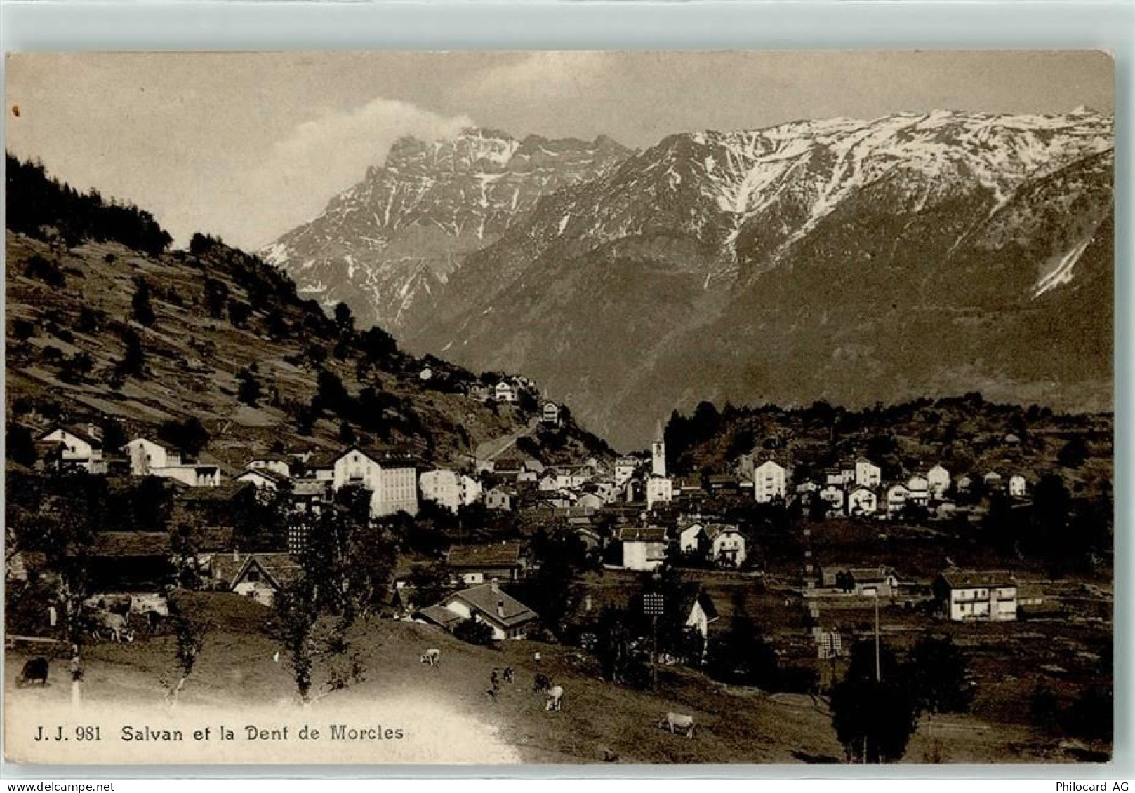 1922 Salvan - Dent de Morcles - 10611918