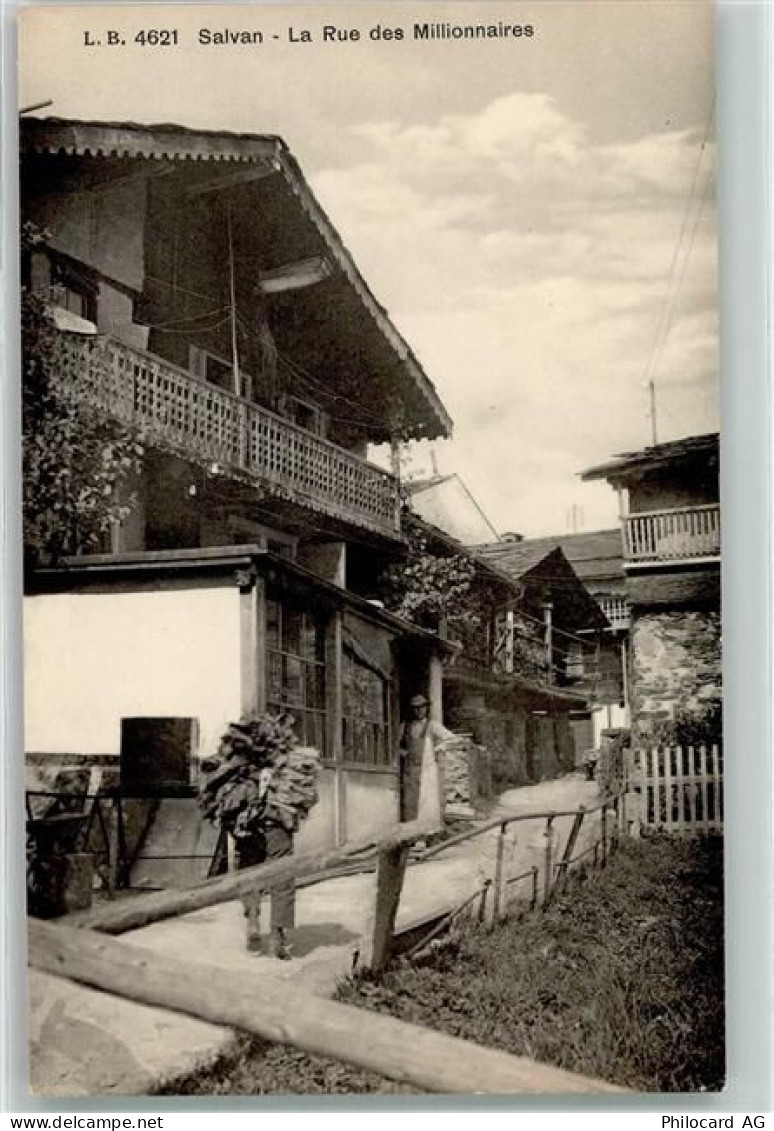 1922 Salvan - Rue des Millionnaires - 10623278
