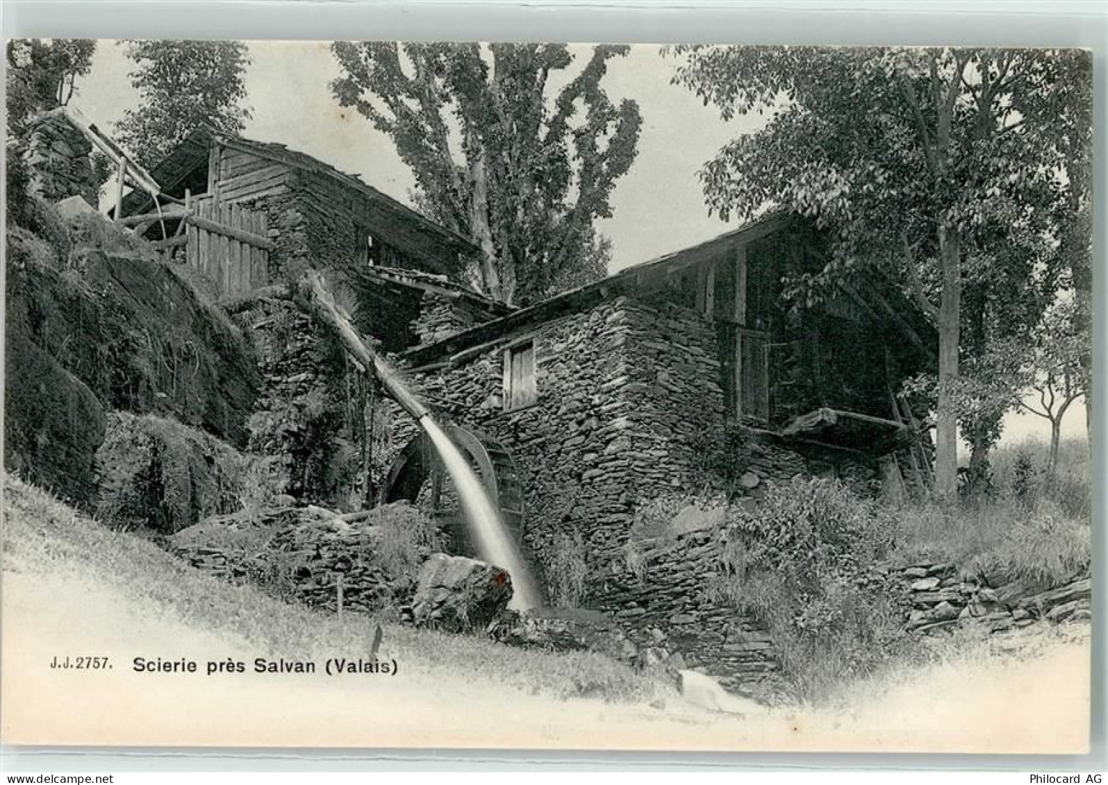 1922 Salvan - Scierie - 10611925