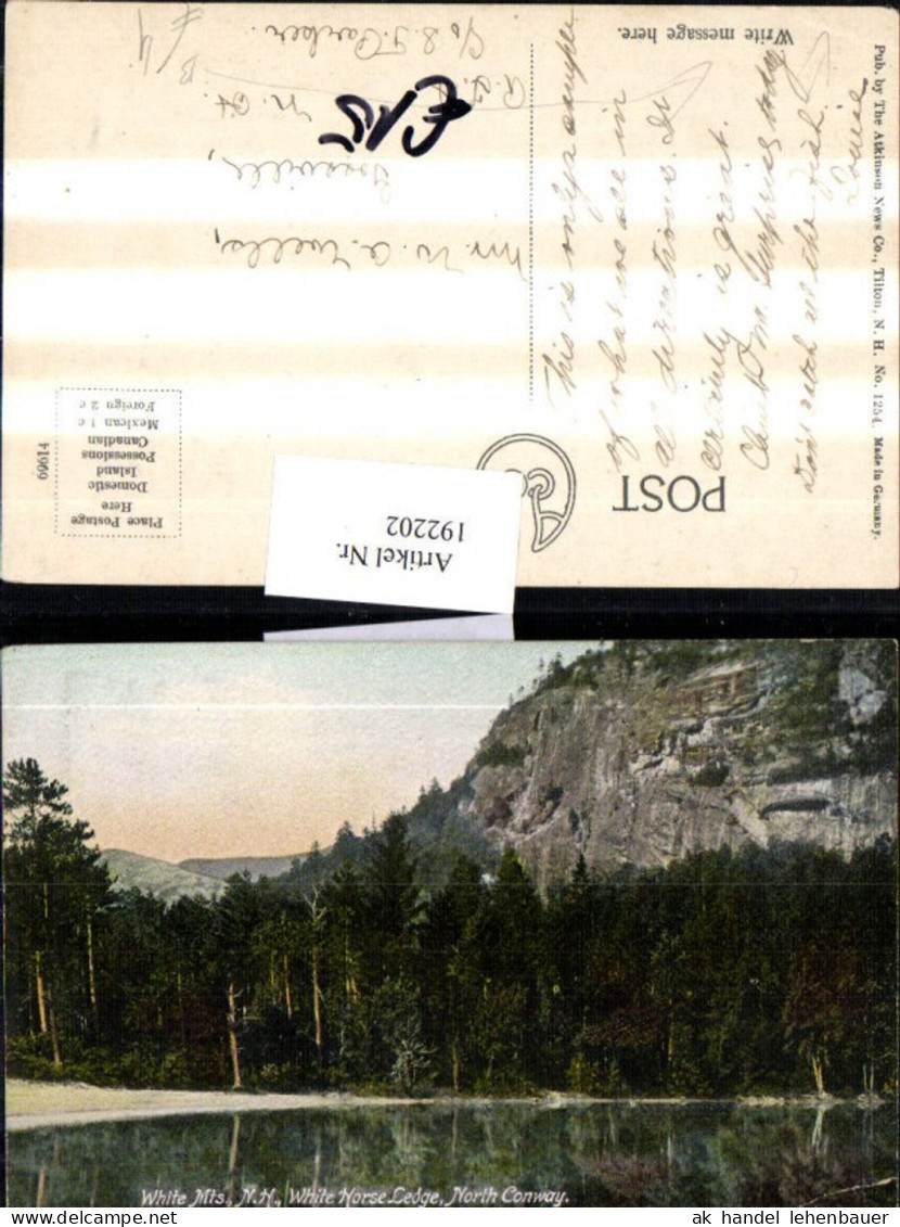 192202,New Hampshire White Mountains North Conway White Horse Ledge Partie