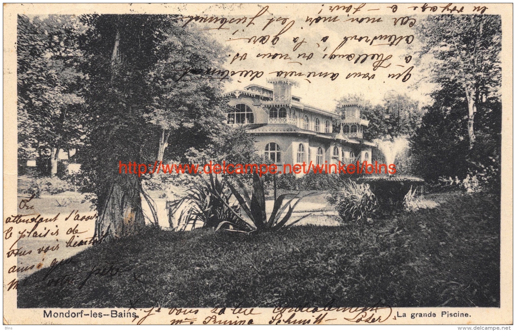 1923 La grande Piscine - Mondorf-les-Bains