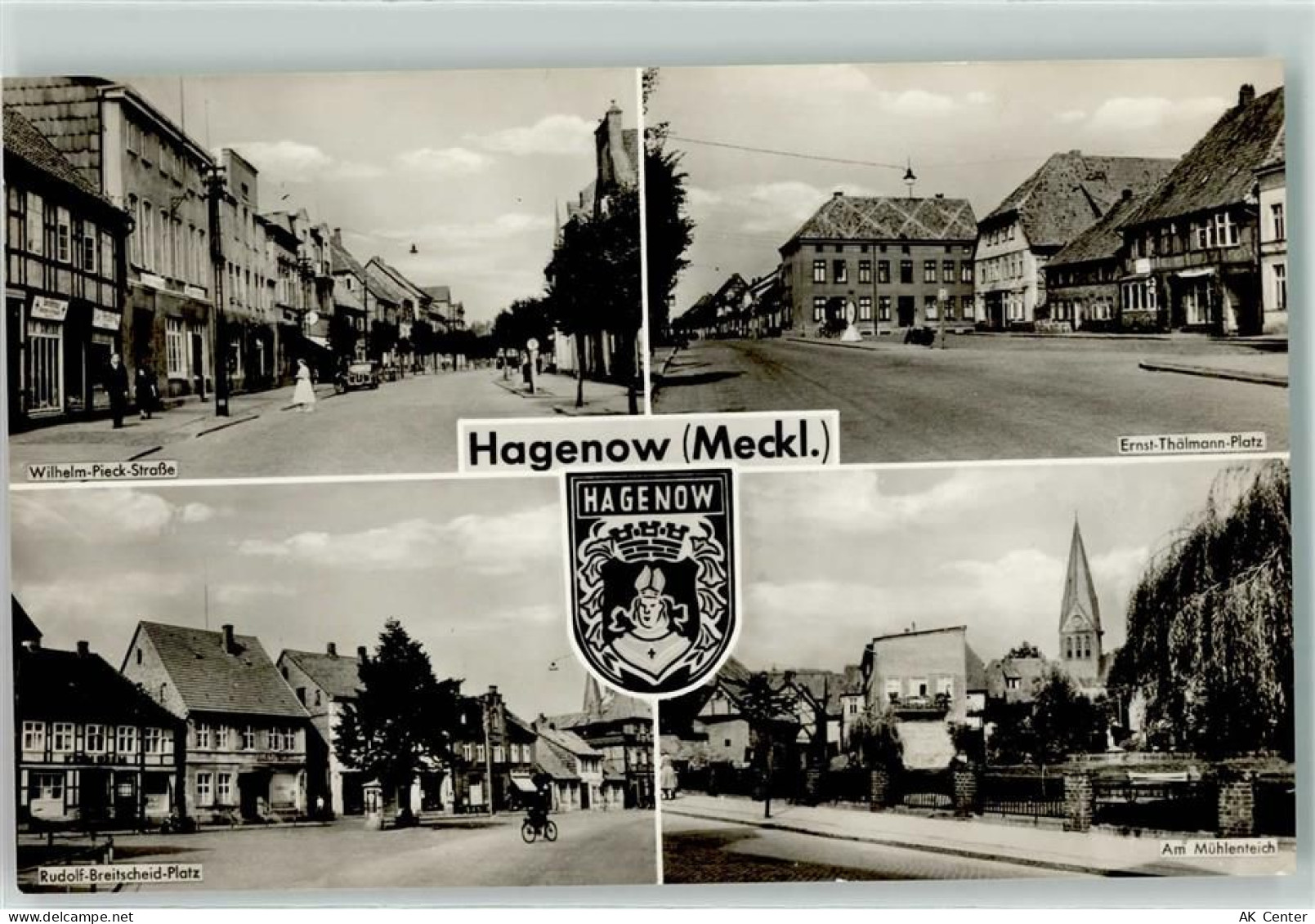 19230 O2820 Hagenow - Ernst-Thälmann-Straße Rudolf-Breitscheid-Platz Wil... - 10616770
