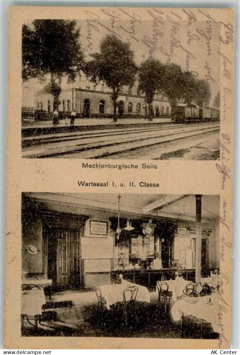19230 O2821 Hagenow Heide 1919 - Bahnhof Wartesaal I. u. II. Klasse - 13643857