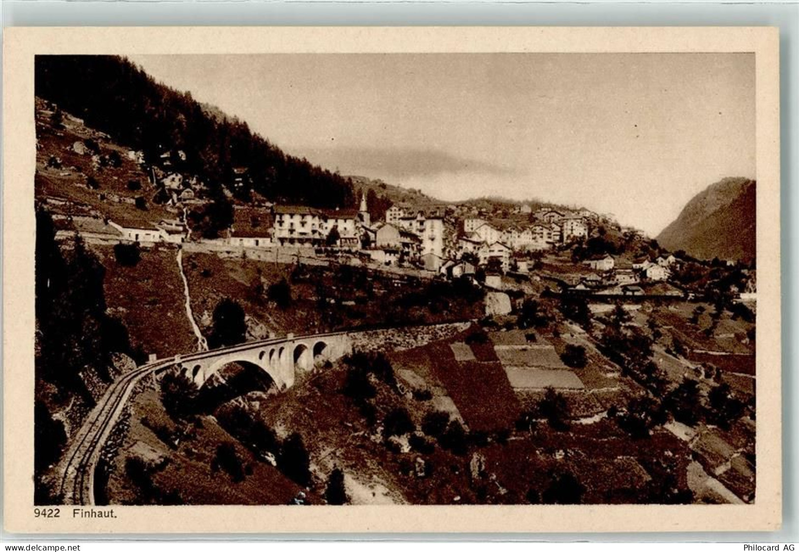 1925 Finhaut - Eisenbahnbrücke - 10602006