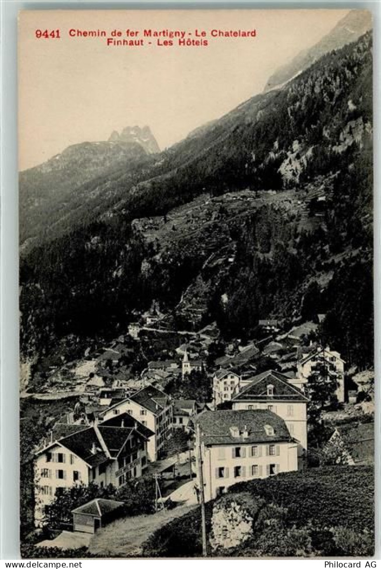 1925 Finhaut - Les Hotels - 10611418