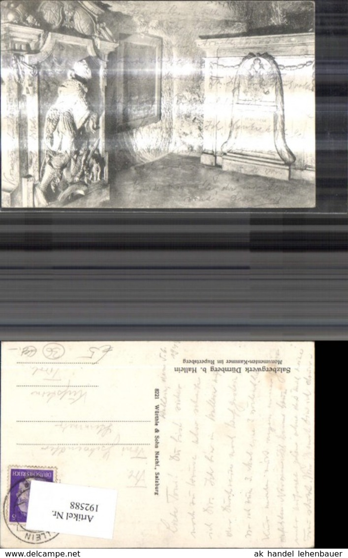 192588,Salzbergwerk D&uuml;rrnberg b. Hallein Monumenten Kammer i. Rupertsberg