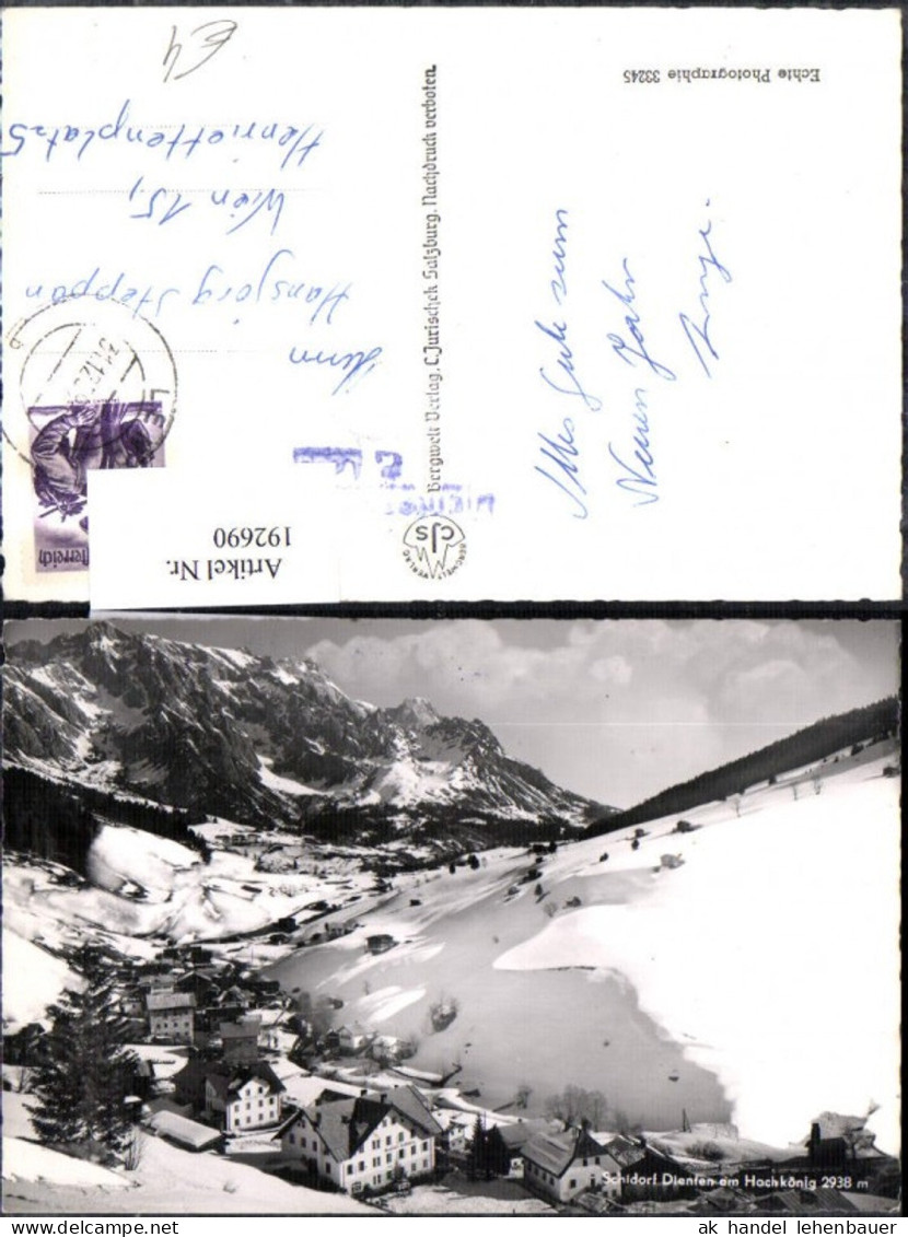 192690,Dienten a. Hochkönig Winteransicht