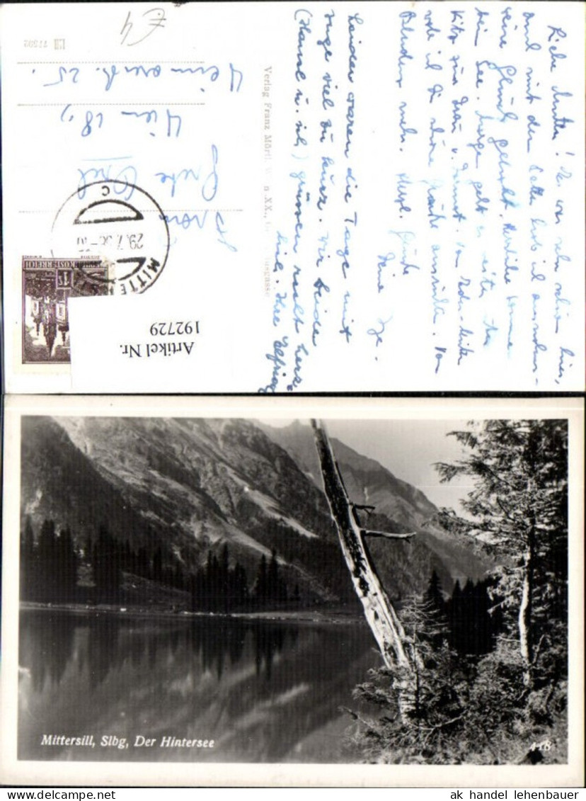 192729,Mittersill Der Hintersee