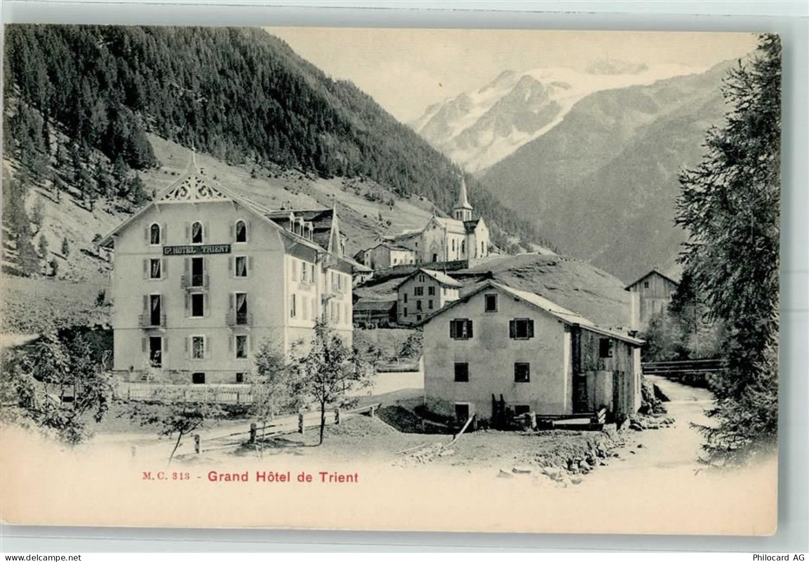 1929 Trient - Grand Hotel de Trient - 13172907