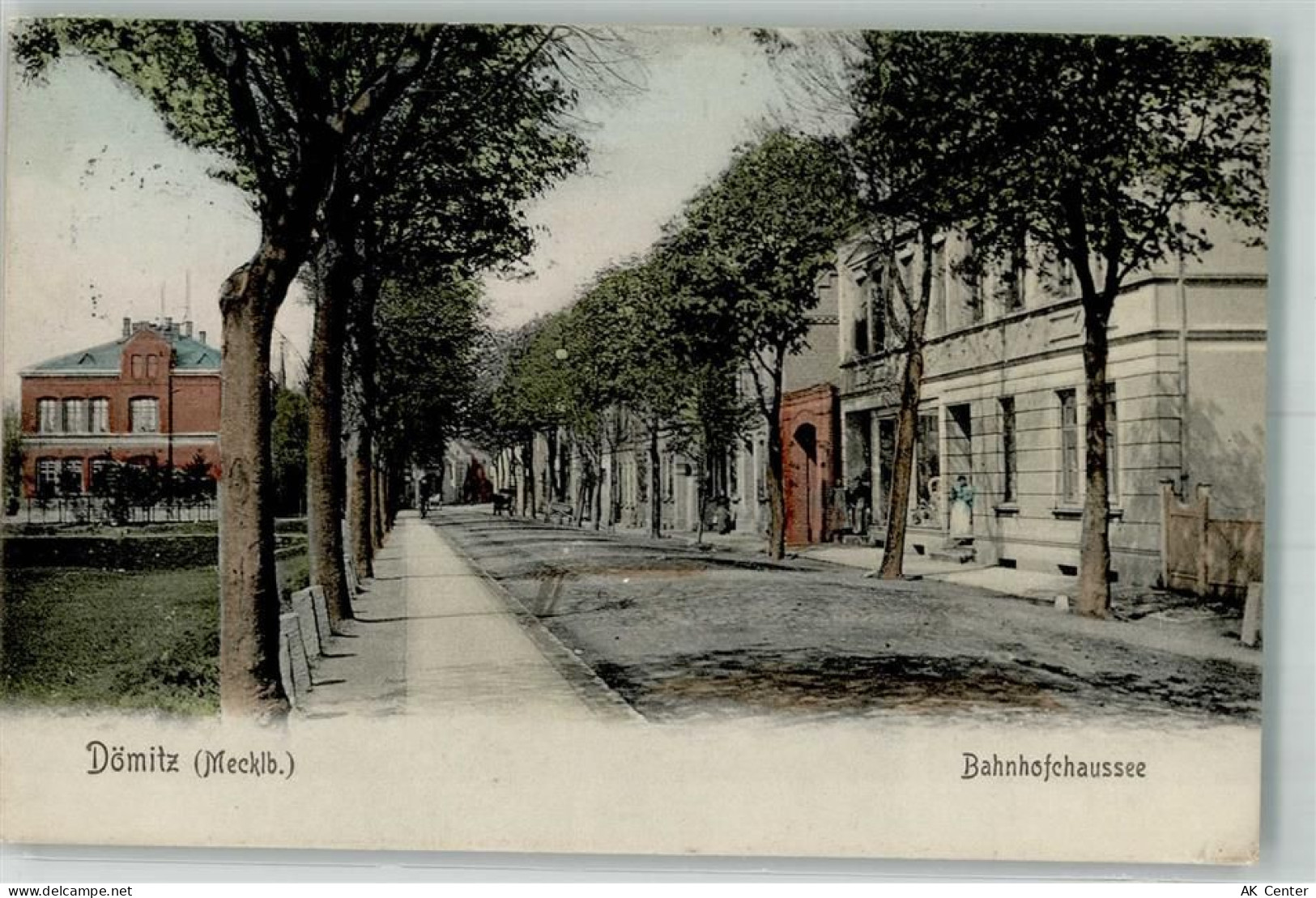 19303 O2802 Dömitz 1910 - Bahnhofchaussee - 13645358