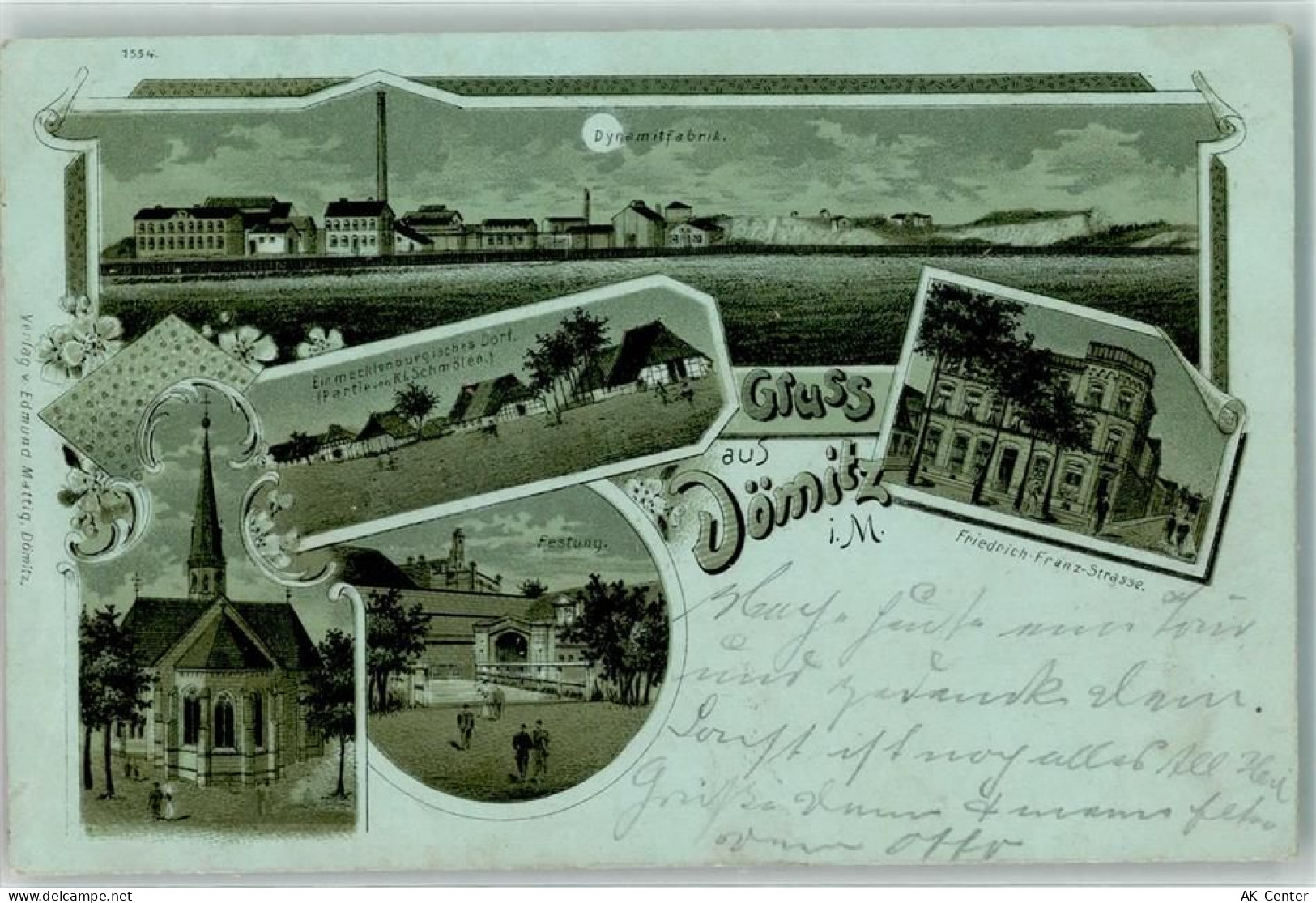 19303 O2802 Dömitz Gebrauchsspuren Dynamitfabrik Friedrich-Franz-Straße ... - 13628321