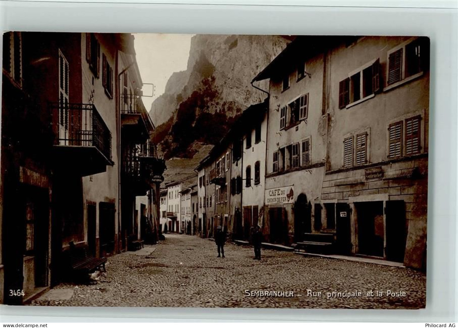 1933 Sembrancher - Nr. 3464 Verlag Perrochet-Matile - rue principale etl... - 13077864