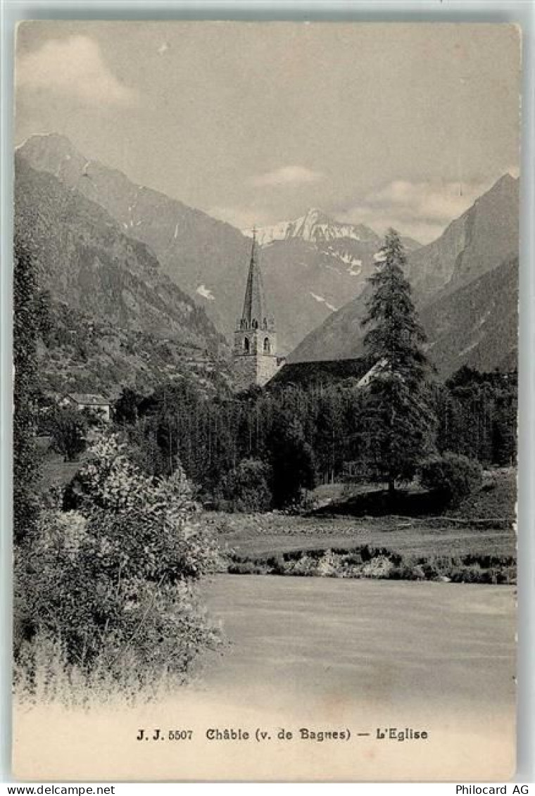 1936 Bagnes Gebrauchsspuren Kirche Chable - 39691530