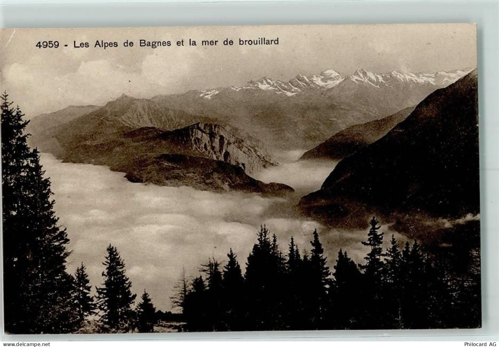 1936 Bagnes - Nebelmeer - 10307653