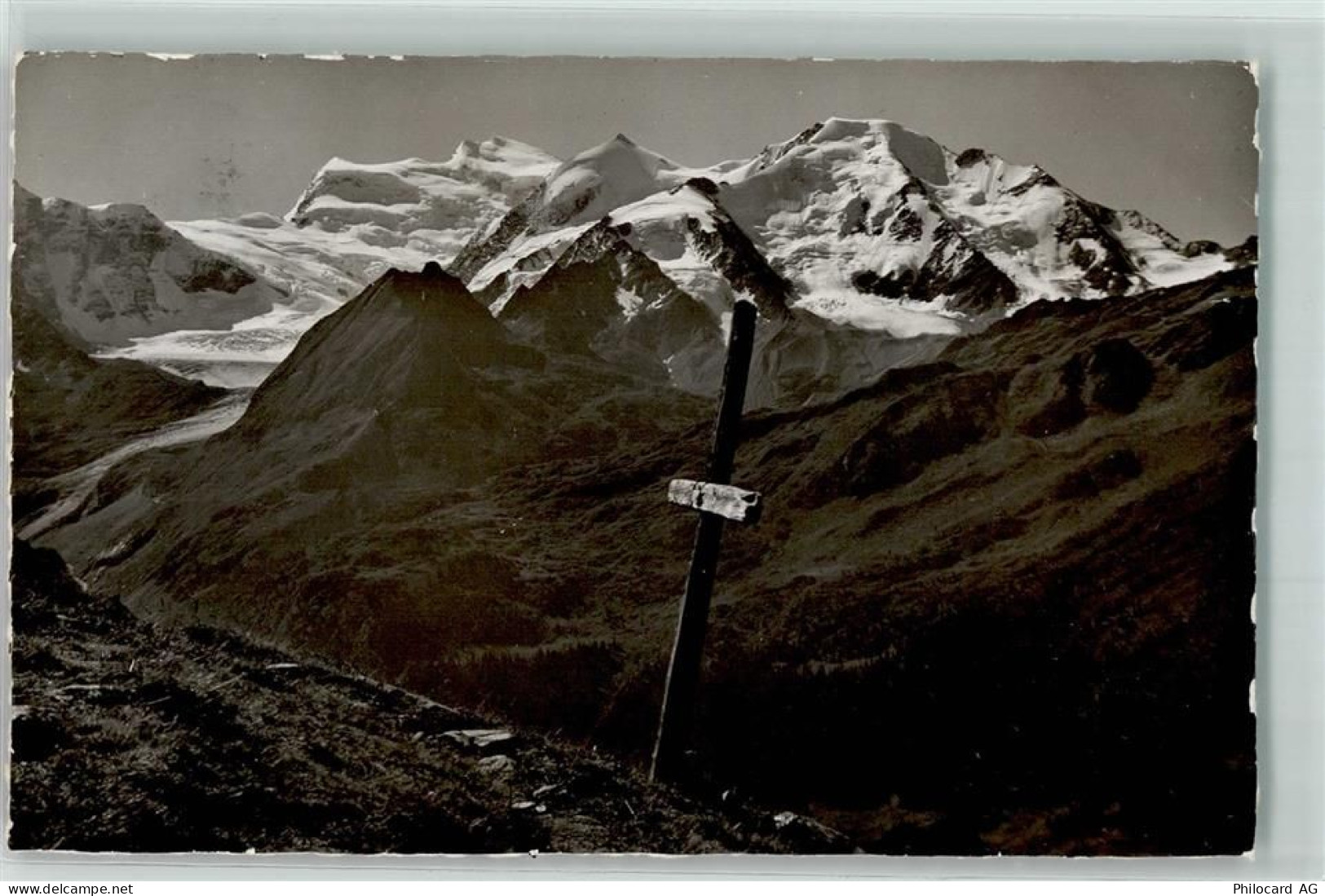 1936 Verbier Gebrauchsspuren La Croix du bisse - 10583332