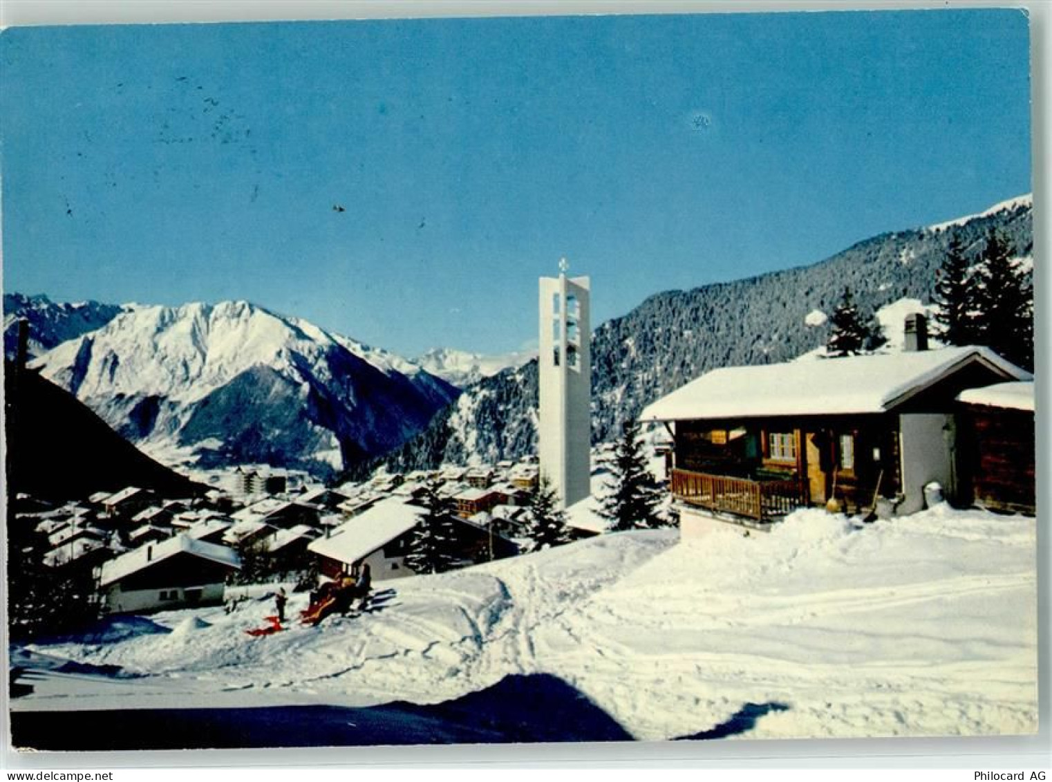 1936 Verbier - Kirche Winter - 39374077